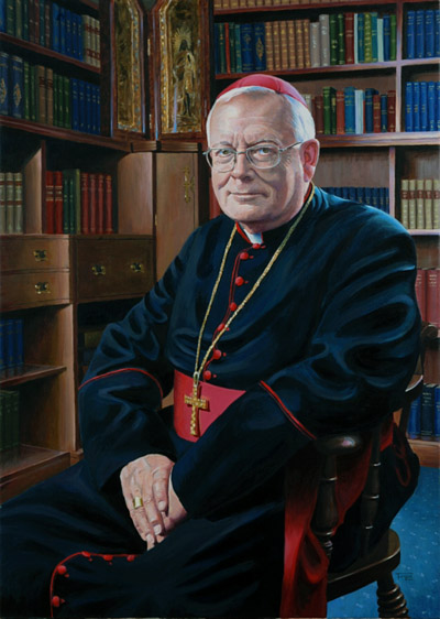 Bishop Peter Doyle Portrait by Simon Taylor