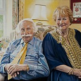Eric and Maureen portrait by Simon Taylor