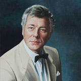 Jeffrey Benton portrait painting by Simon Taylor